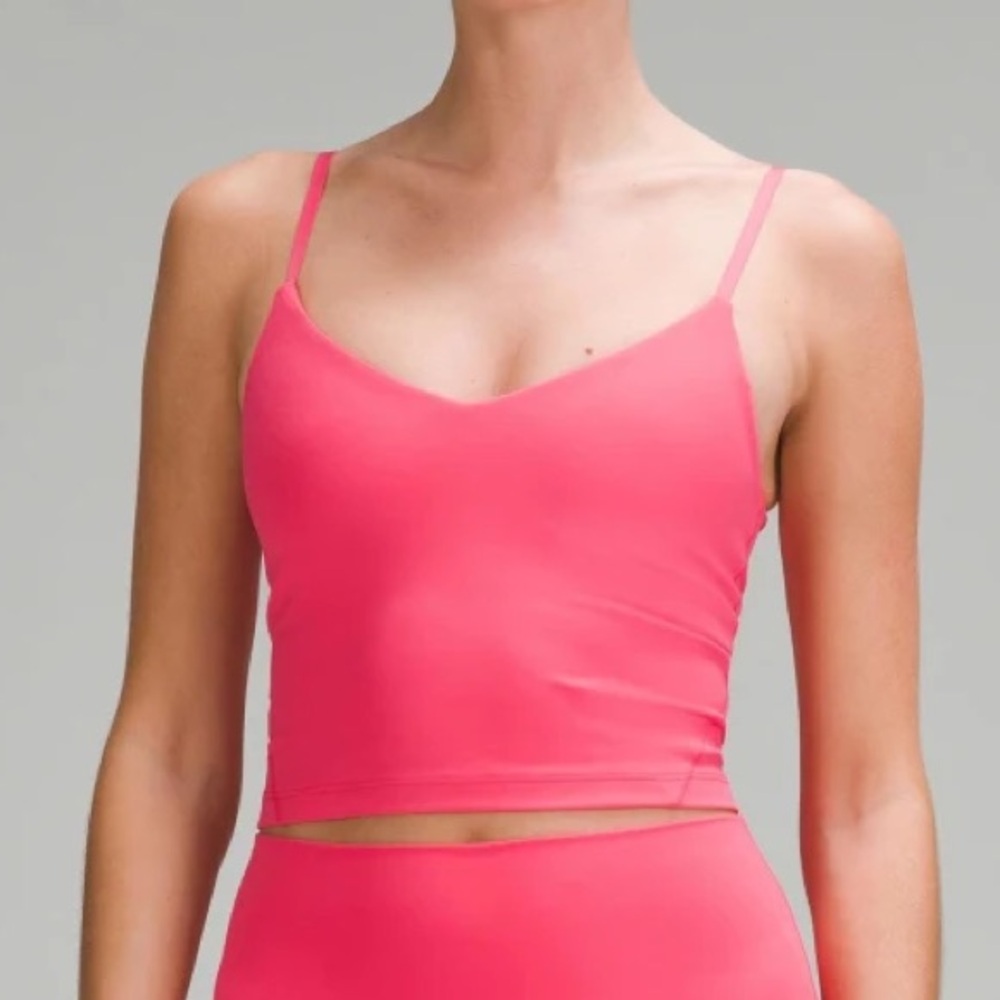 Pink Lulu Align Cami NWT
